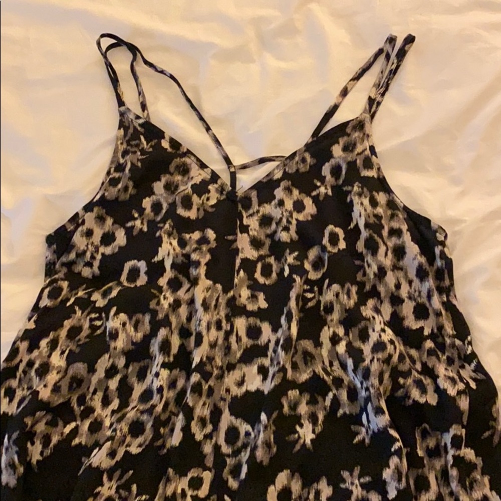 Abercrombie & Fitch sleeveless floral print dress